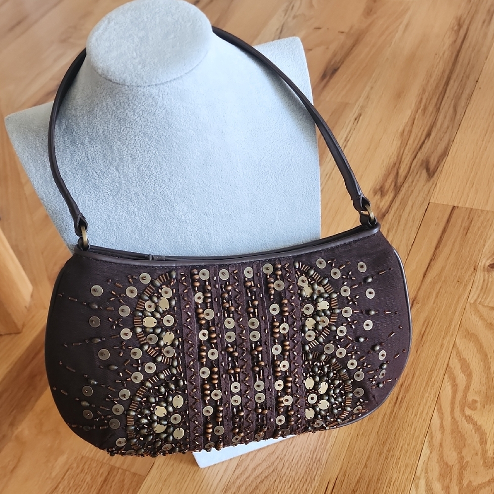 NWT Ann Taylor Vintage Embellished Small Bag